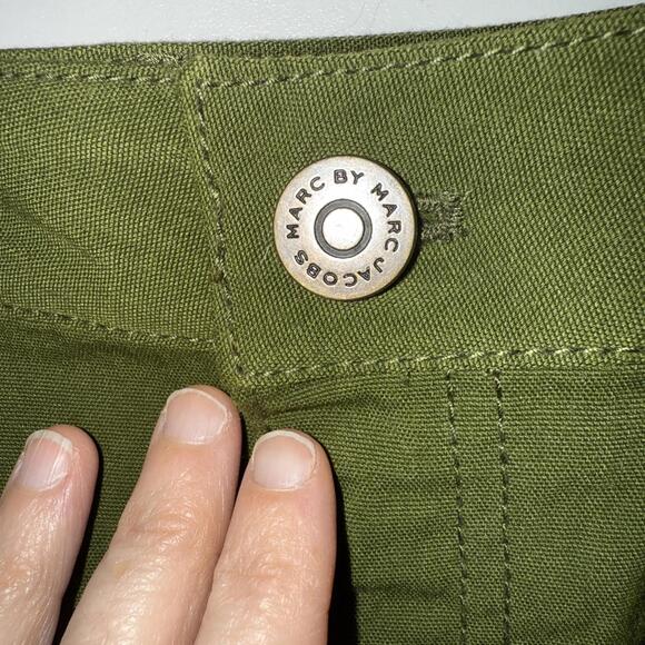 Marc by Marc Jacobs Pencil long Skirt Womens 2 Green/Khaki st patricks minimal - Picture 2 of 9